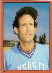 1982 Topps Baseball Stickers     192     John Wathan